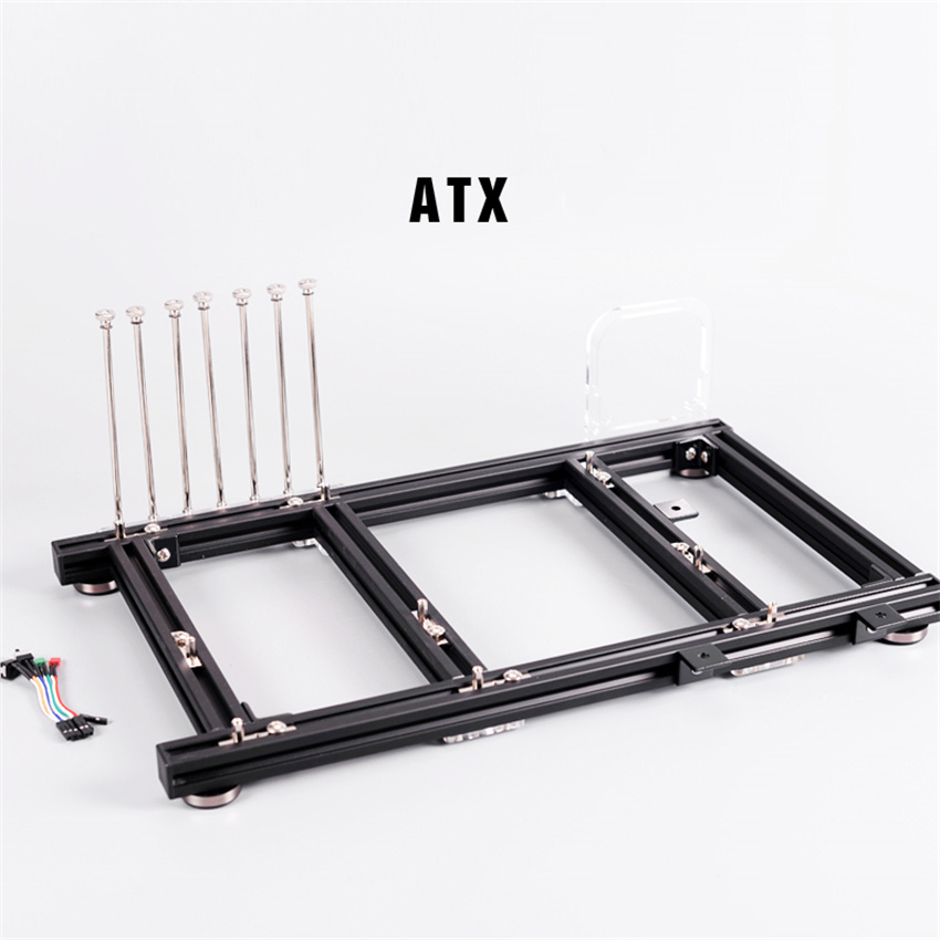 Aluminum Open Frame Test Bench Water Cooling - ATX Máy Tính Kiểm Tra Cuốn